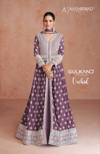 Orchid By Aashirwad Creation Designer Partywear Gown Collection